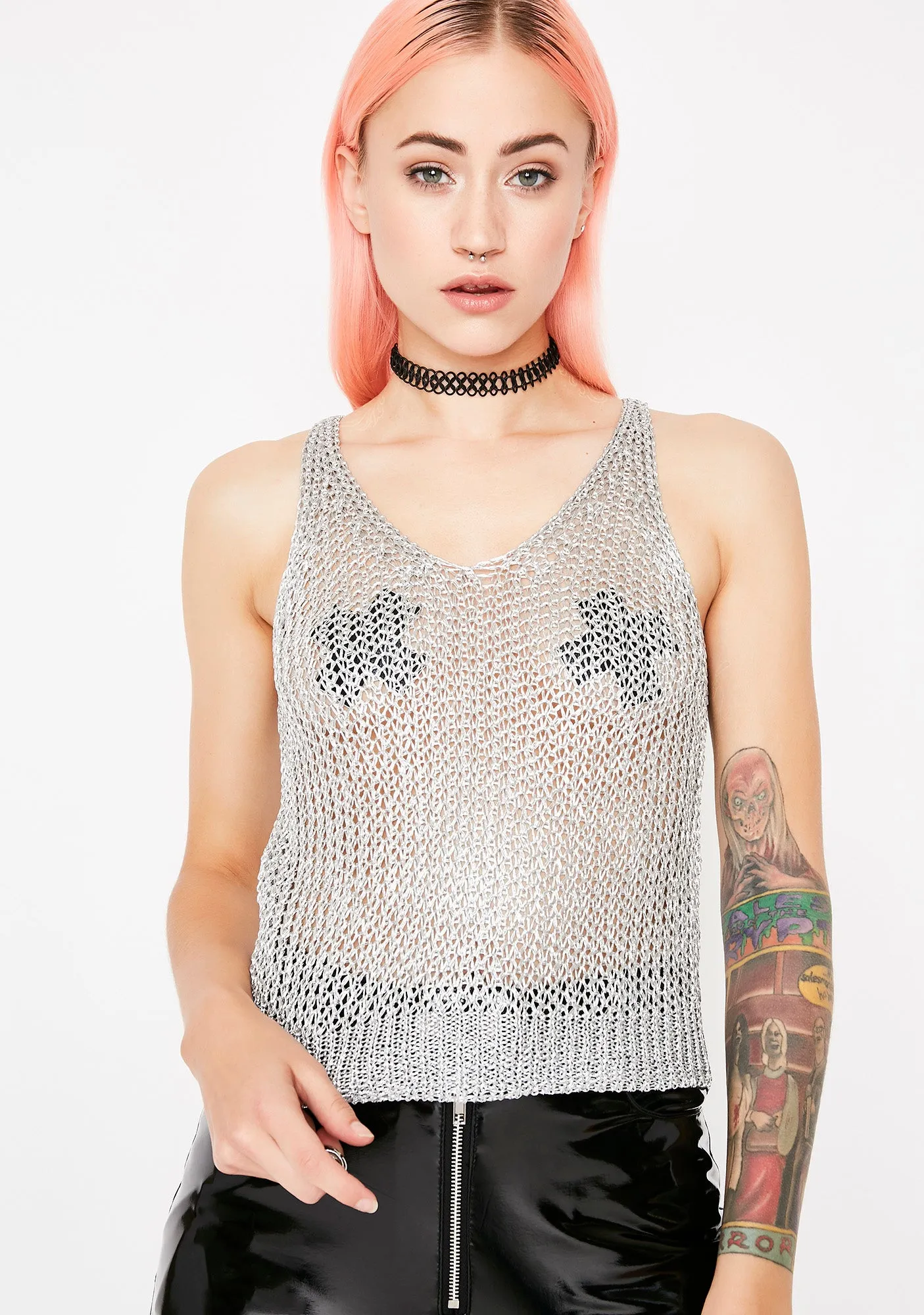 Drippin' In Riches Mesh Tank-