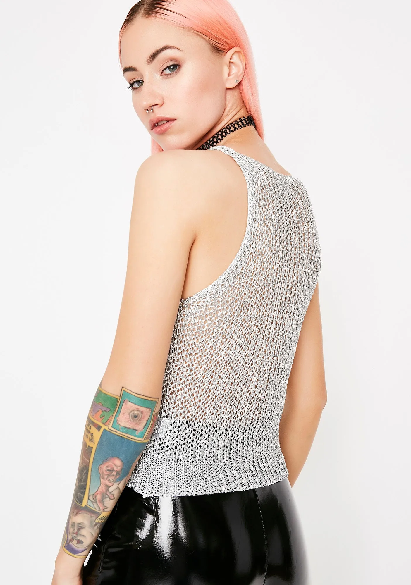 Drippin' In Riches Mesh Tank-