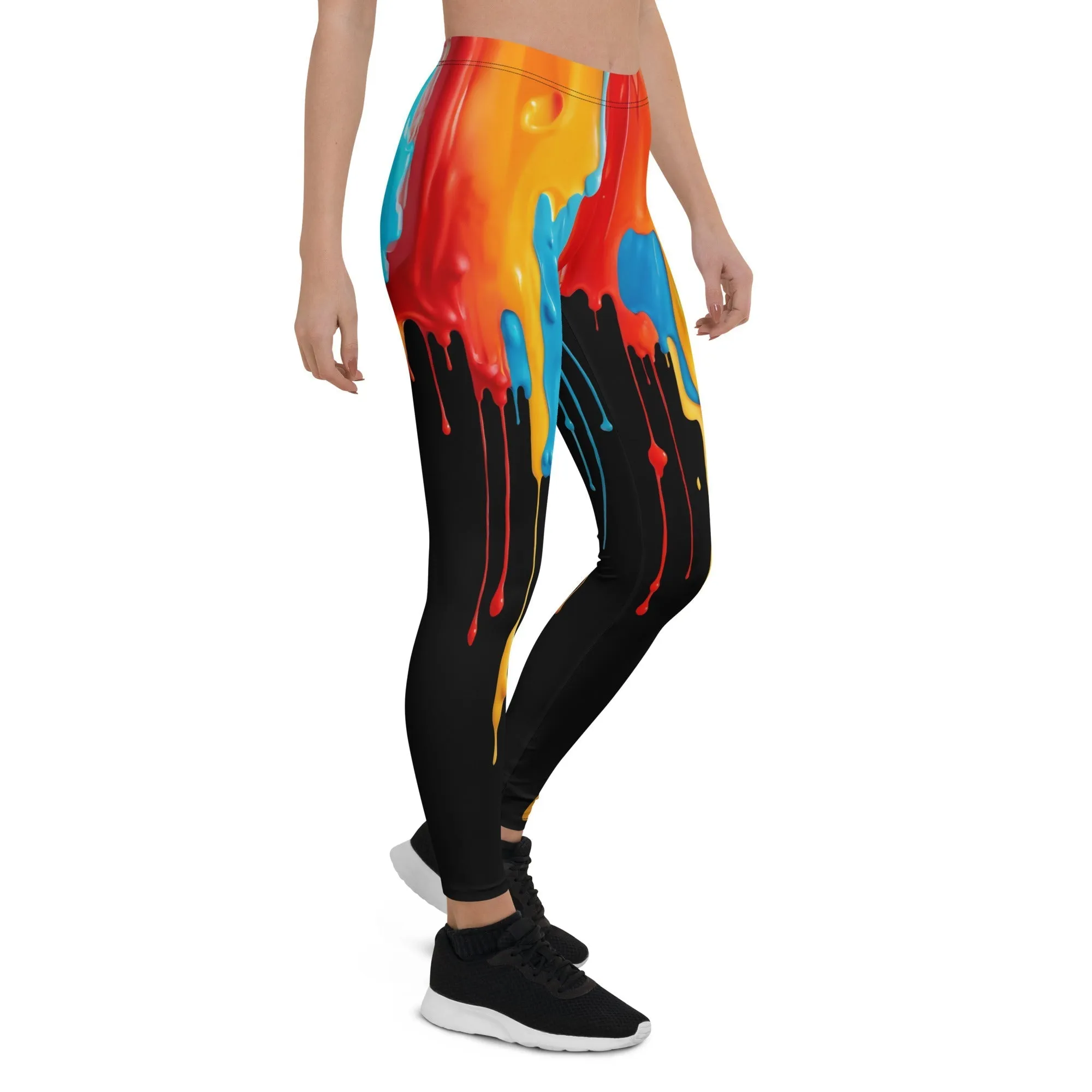 Dripping Color Leggings