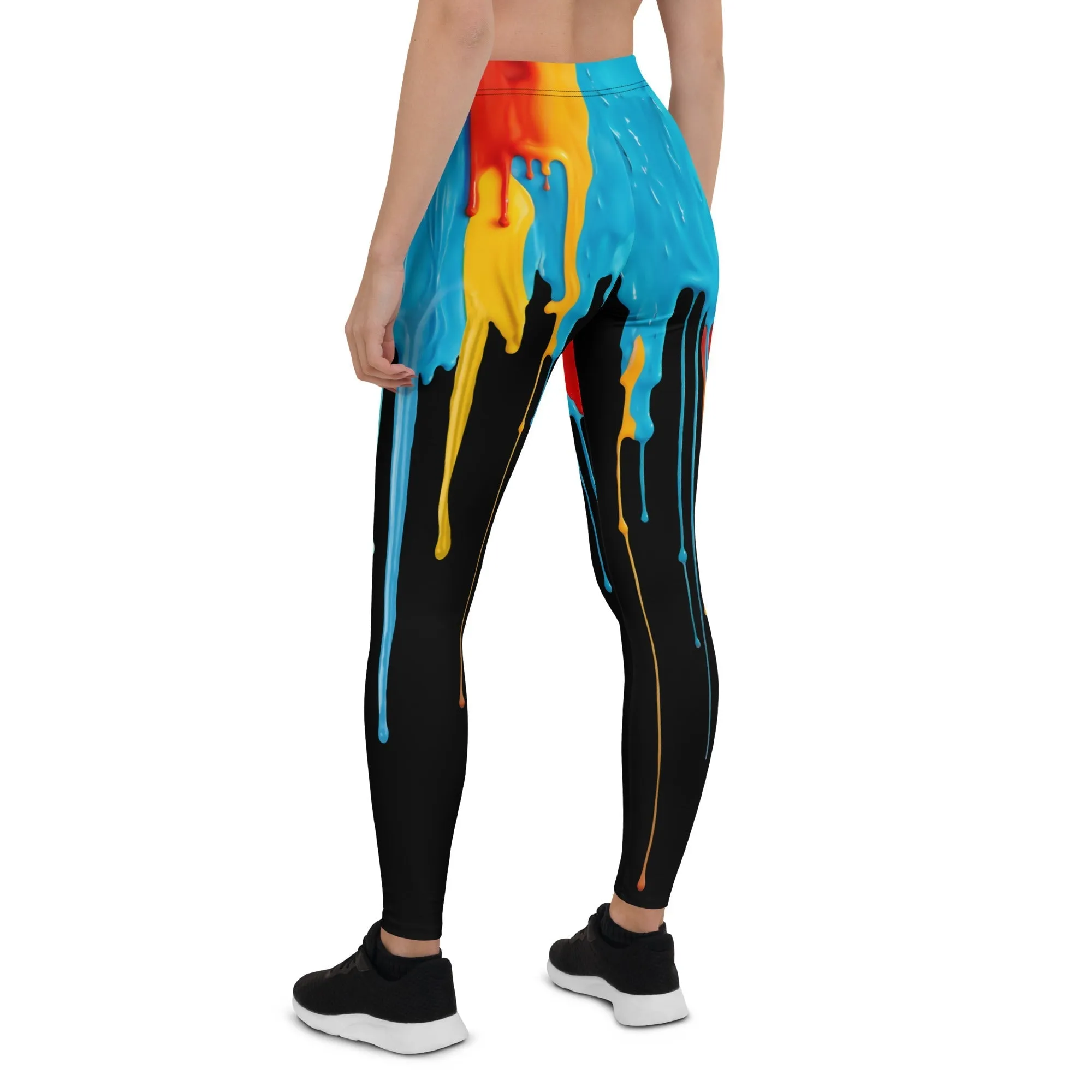 Dripping Color Leggings