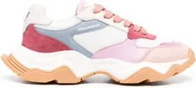 DSQUARED2 Wave leather sneakers Pink