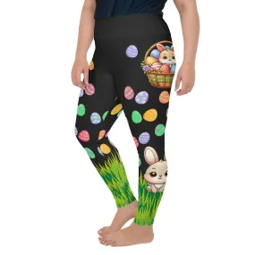 Easter Basket Plus Size Leggings