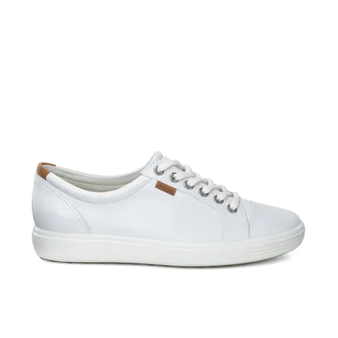 Ecco Womens Soft 7 Sneakers - White