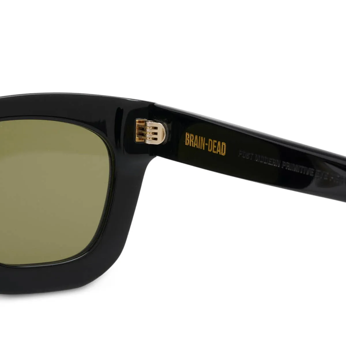 ELIA SUNGLASSES Black/Green | Bodega