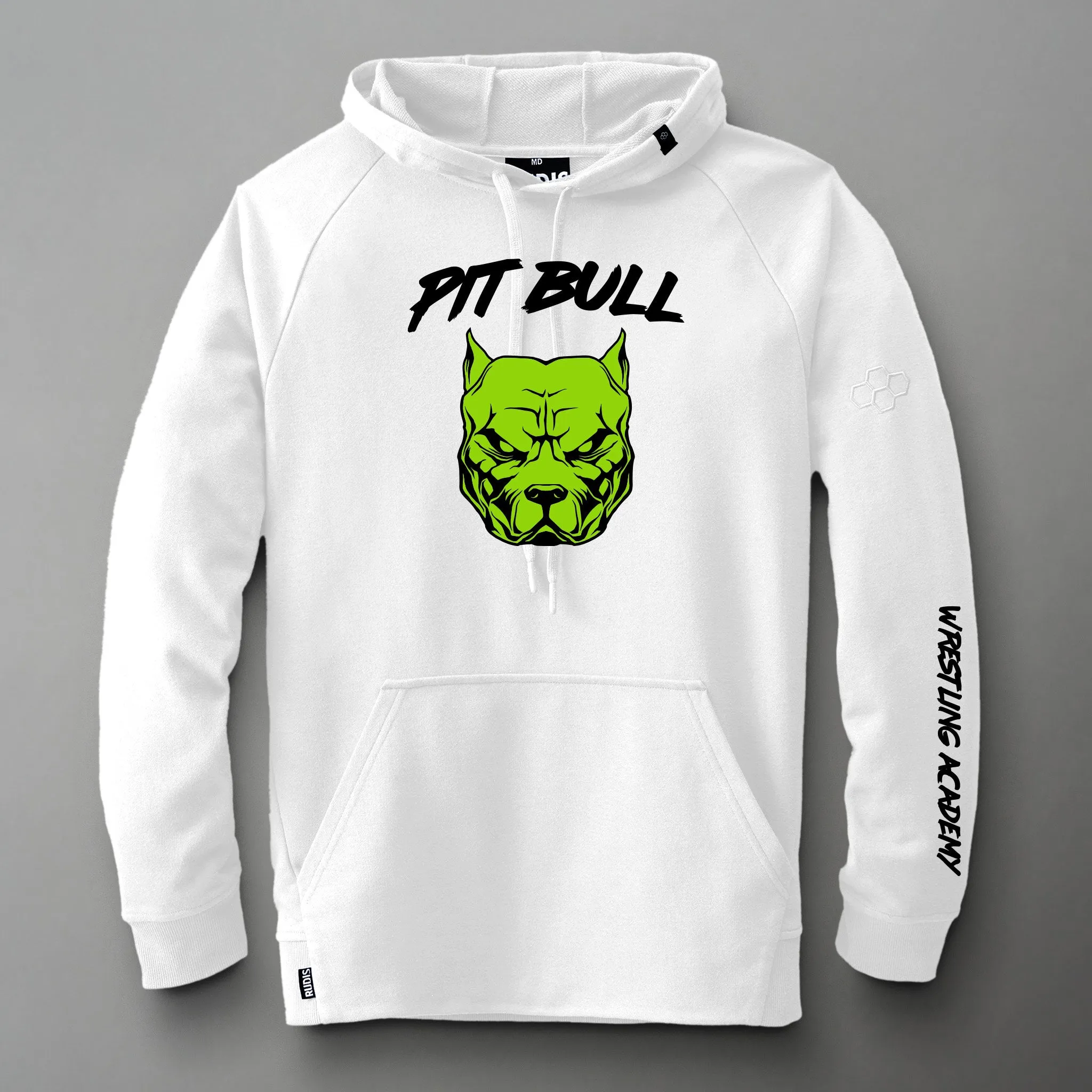 Elite Terry Hoodie-Unisex--Pit Bull Wrestling Academy Team Store Design 2-