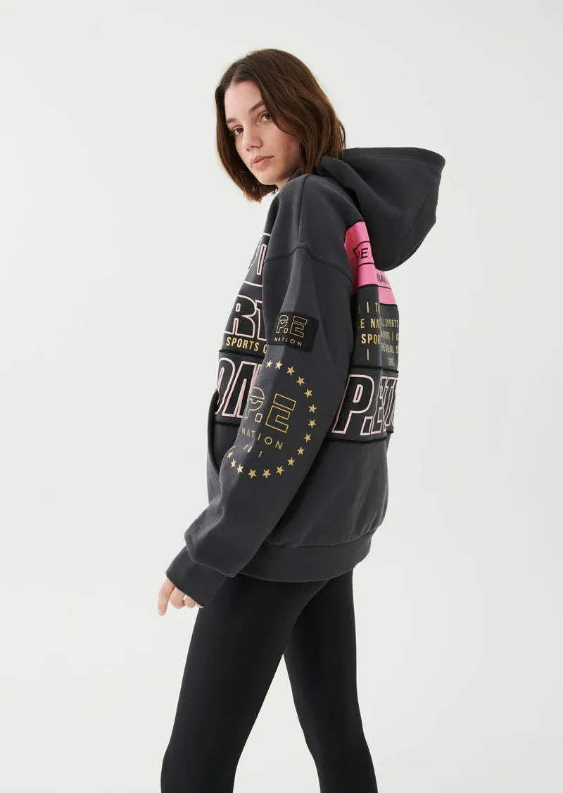 Elysian Collective ABN 90 632 668 501    PE NATION - Dimension Hoodie (Dark Shadow)