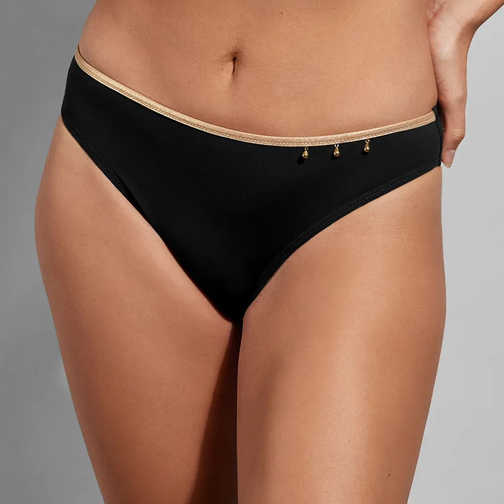 Empreinte CMS Bikini - Brief COSMIC Noir