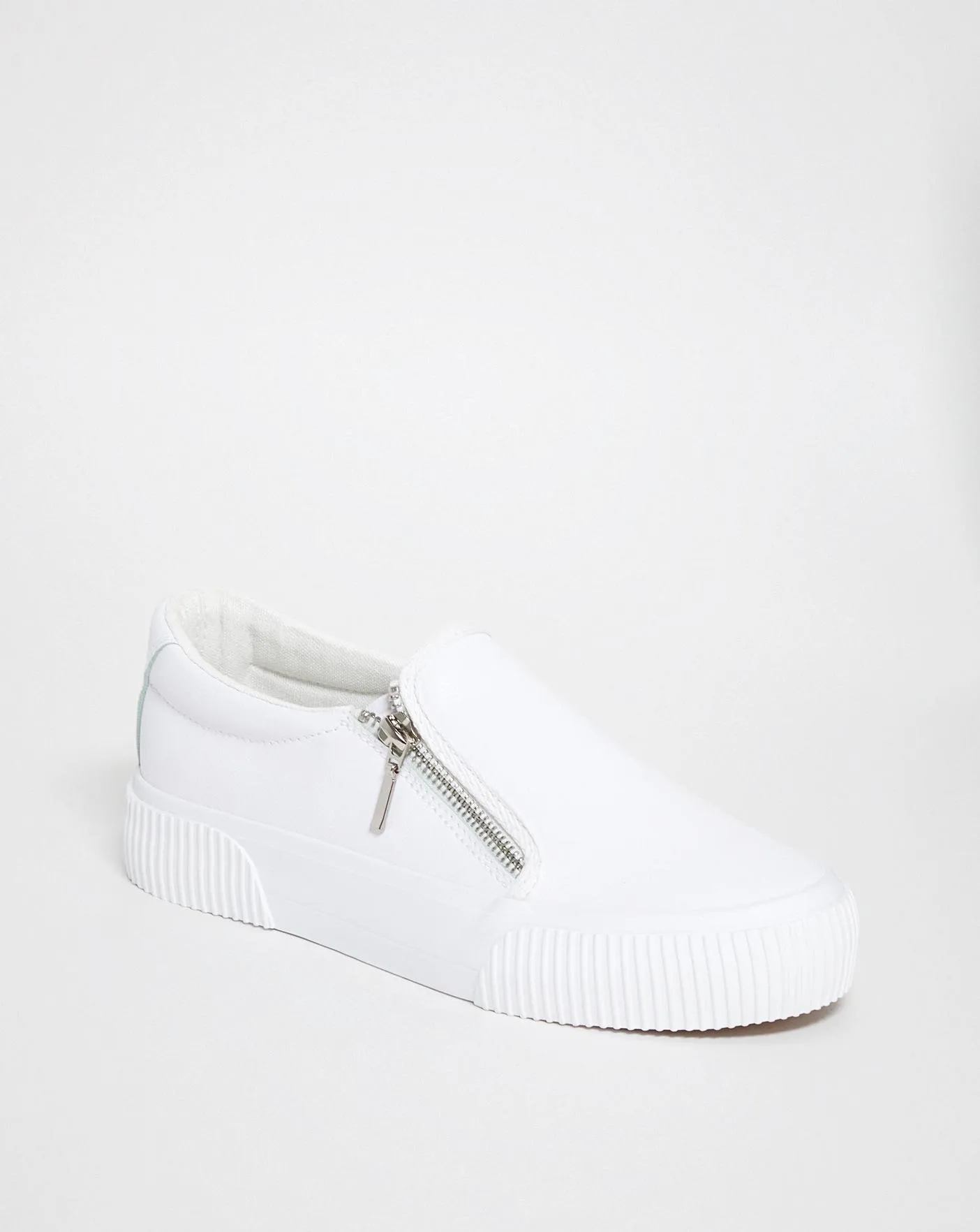 Esme Side Zip Trainers Ex Wide EEE Fit