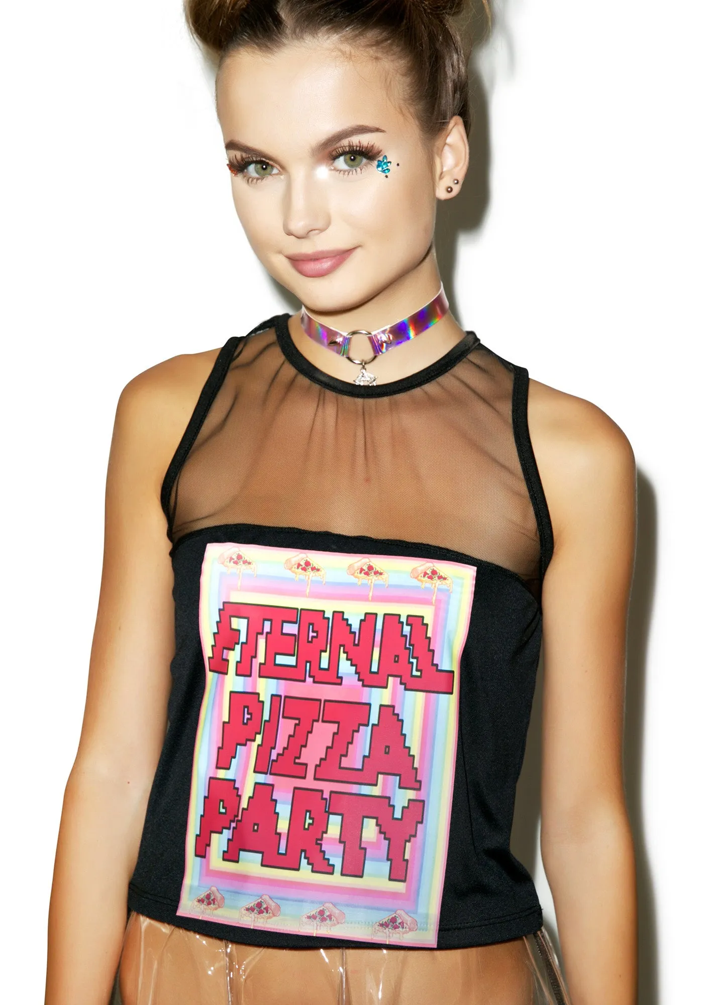 Eternal Pizza Party Tank Top-