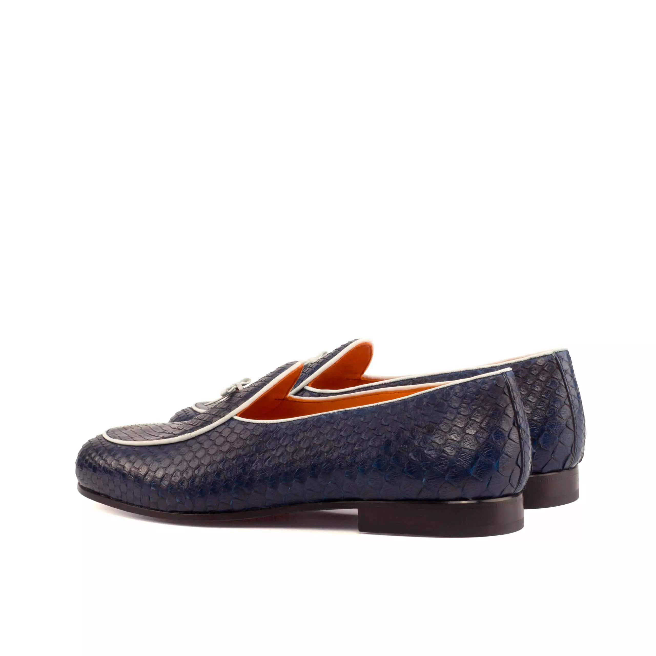 --Exotic Skins Belgian Slipper Shoe-