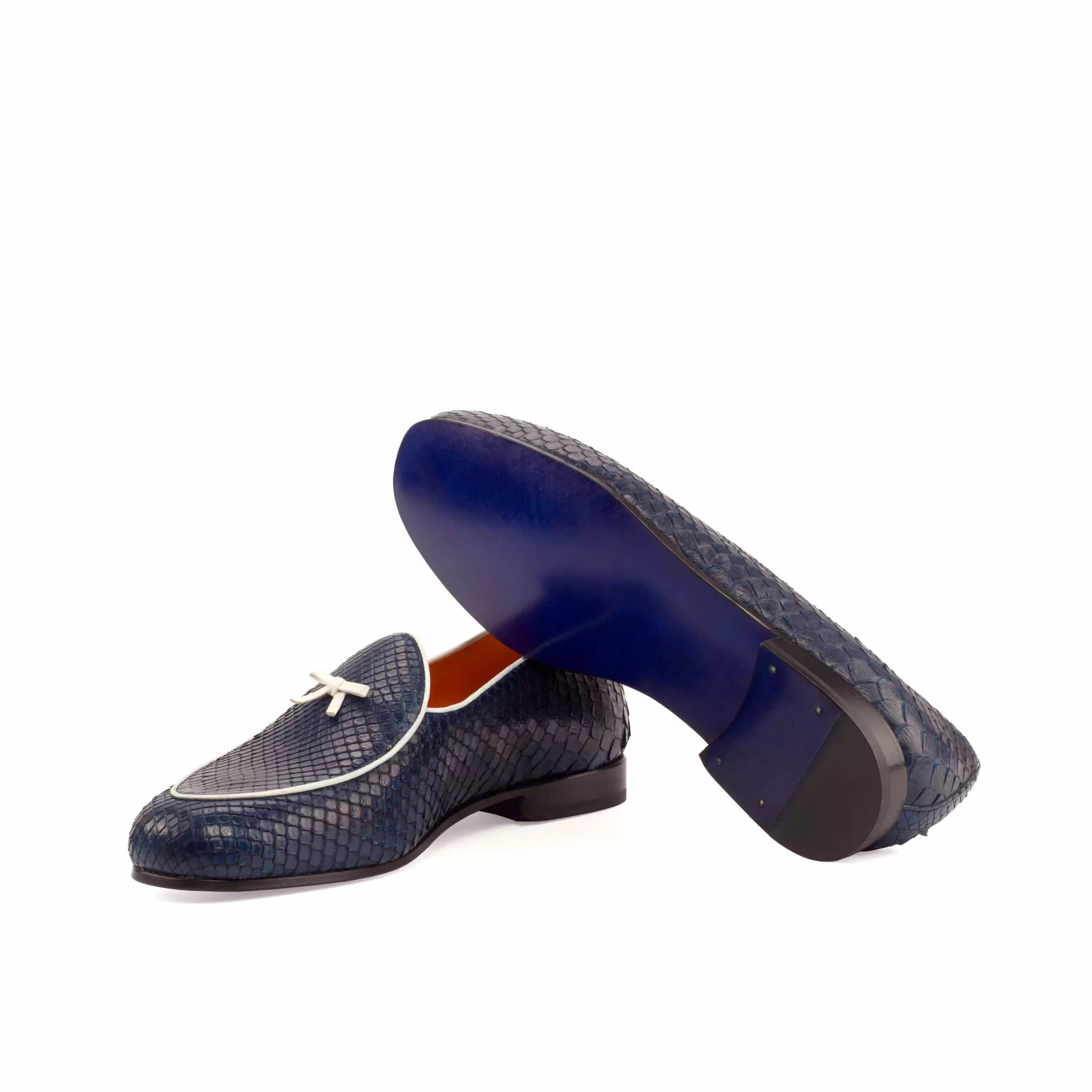 --Exotic Skins Belgian Slipper Shoe-