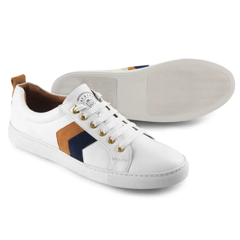 Fairfax and Favor Alexandra Trainers - White