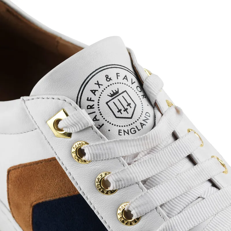 Fairfax and Favor Alexandra Trainers - White