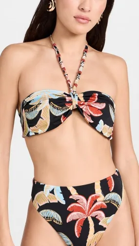 FARM Rio   Coconut Night Bikini Top 