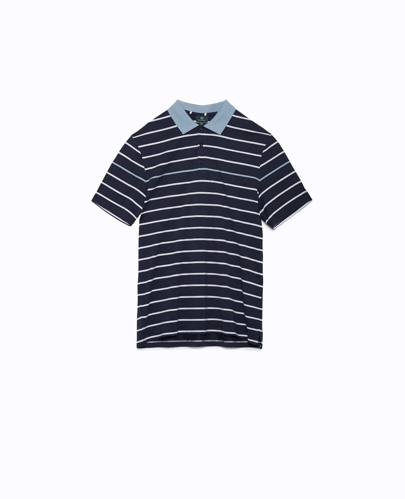     Farrell Stripe Polo   Green Label Collection  