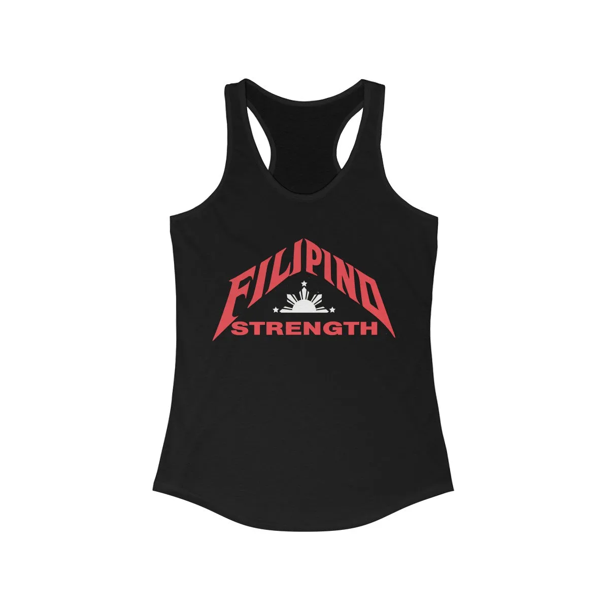 Filipino Sun Strength Racerback Tank