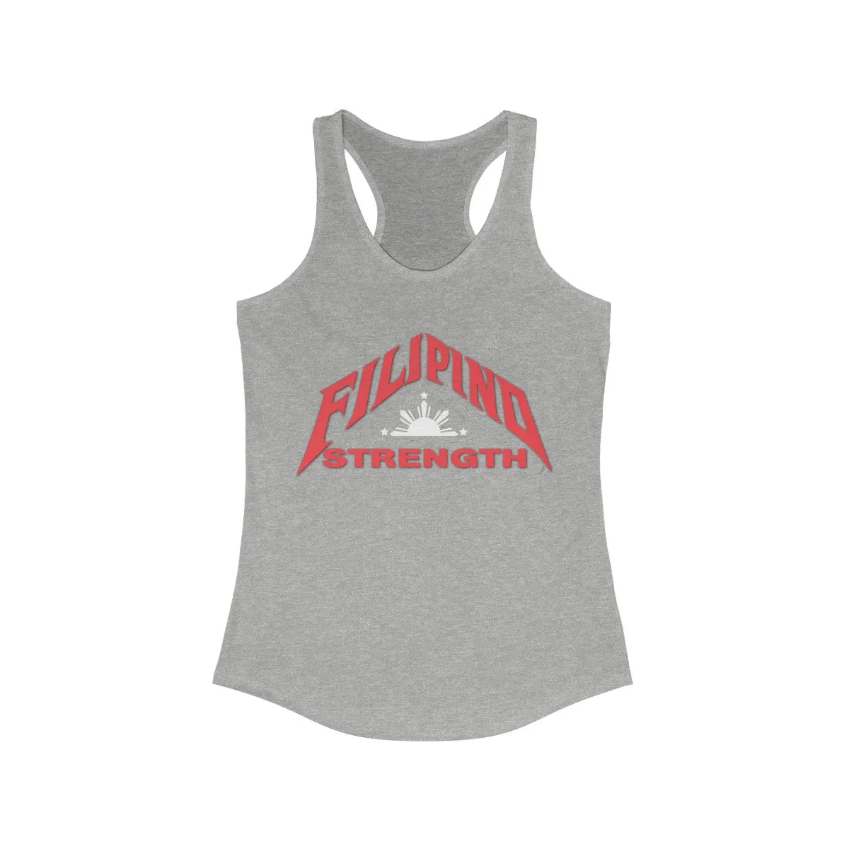 Filipino Sun Strength Racerback Tank