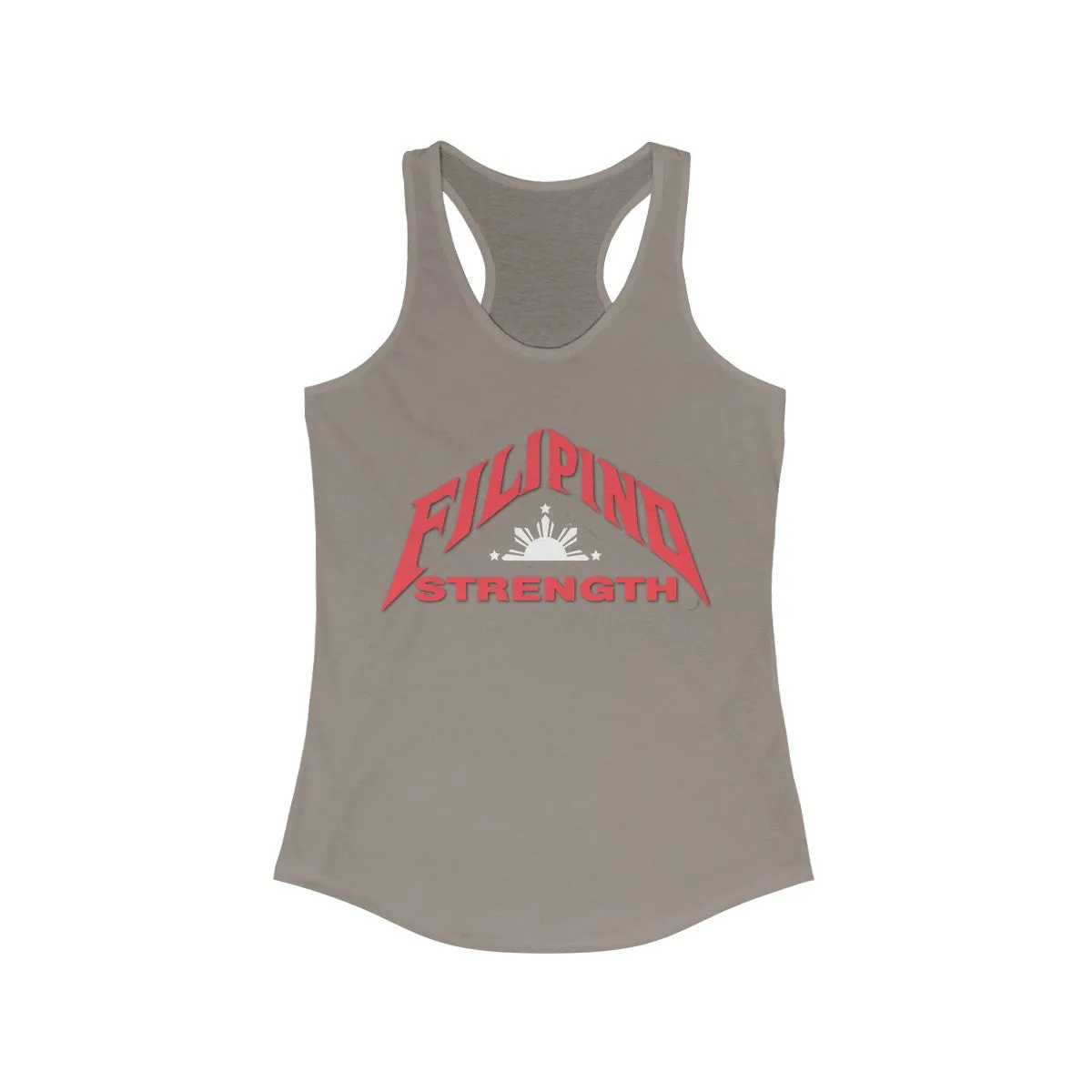 Filipino Sun Strength Racerback Tank