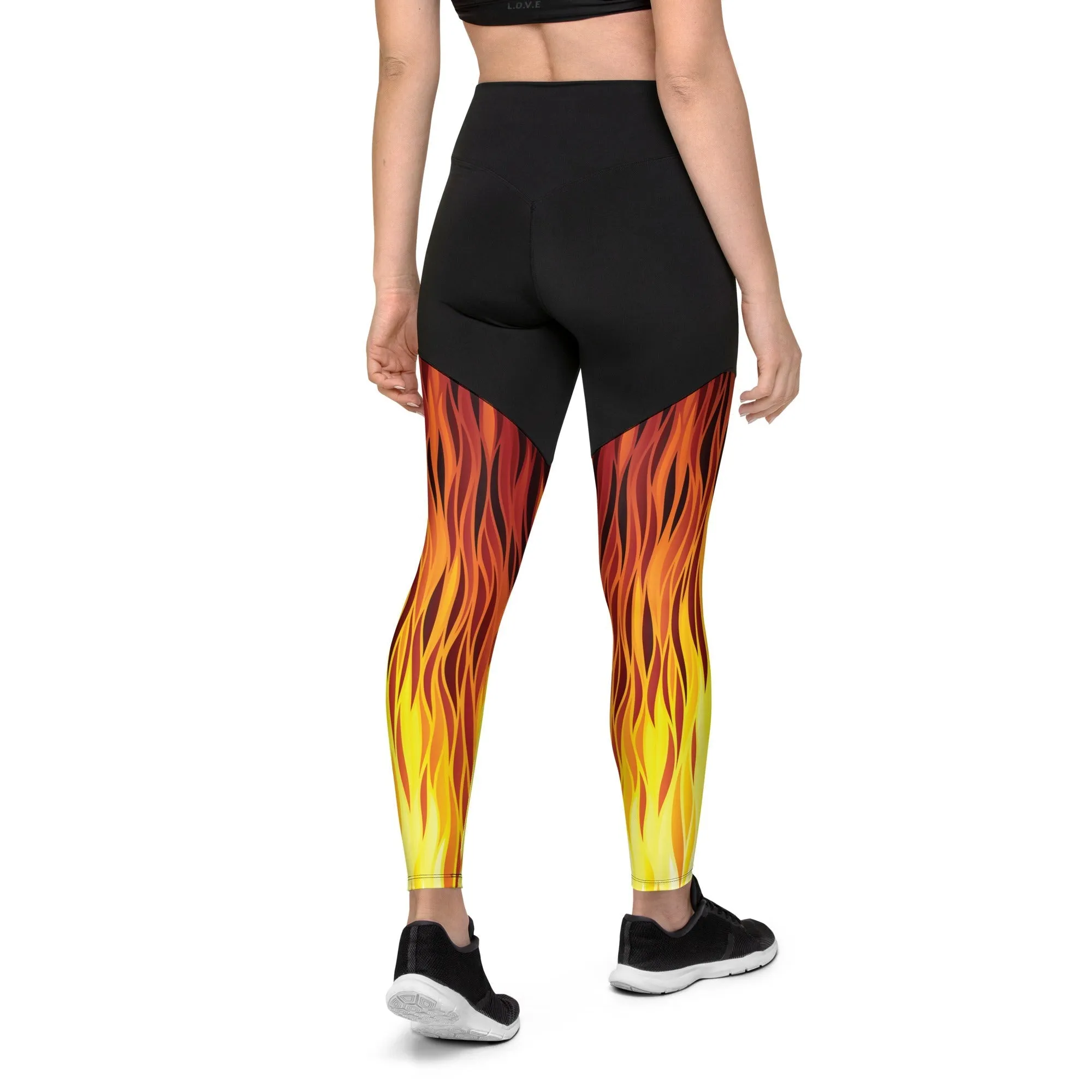 Fire Compression Leggings