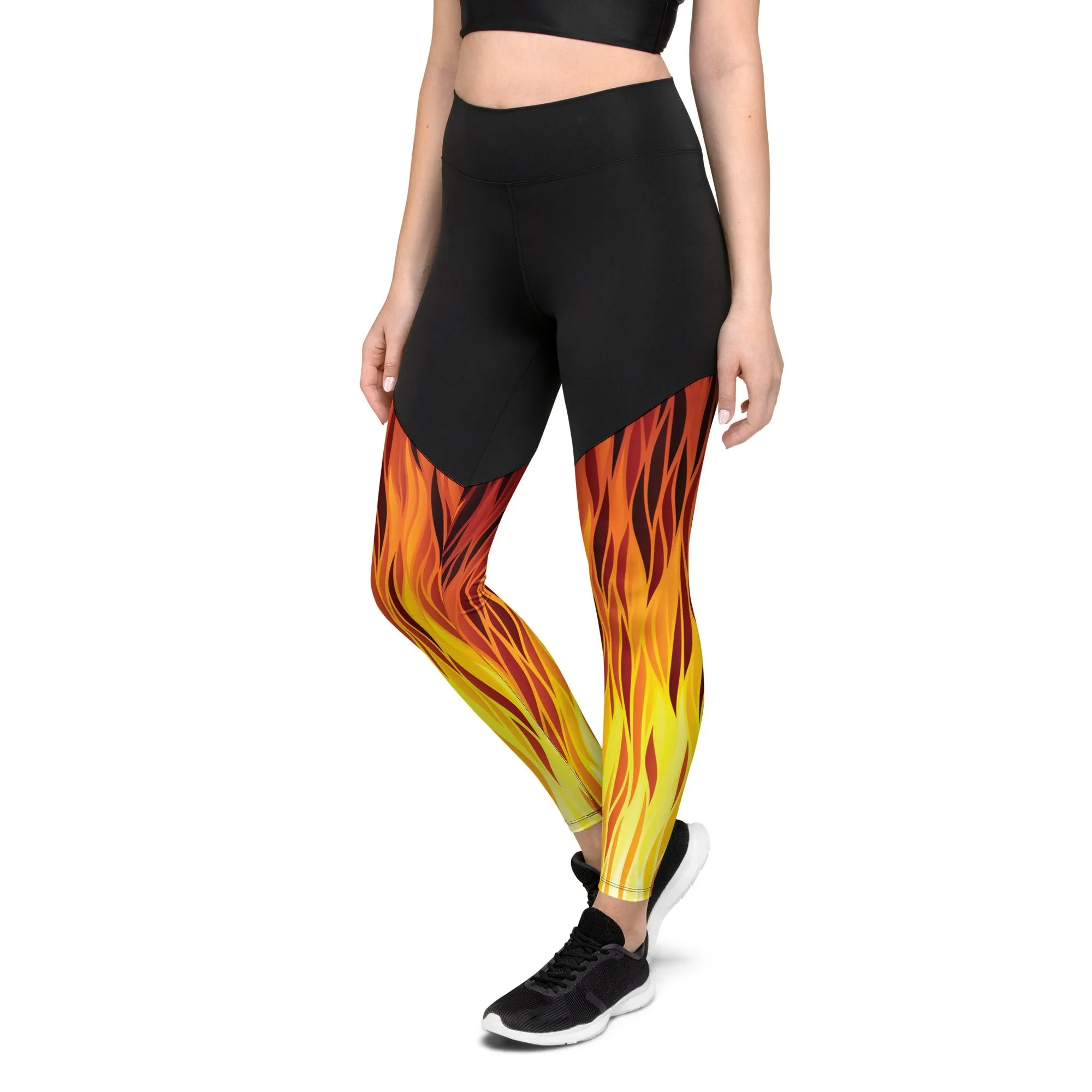 Fire Compression Leggings