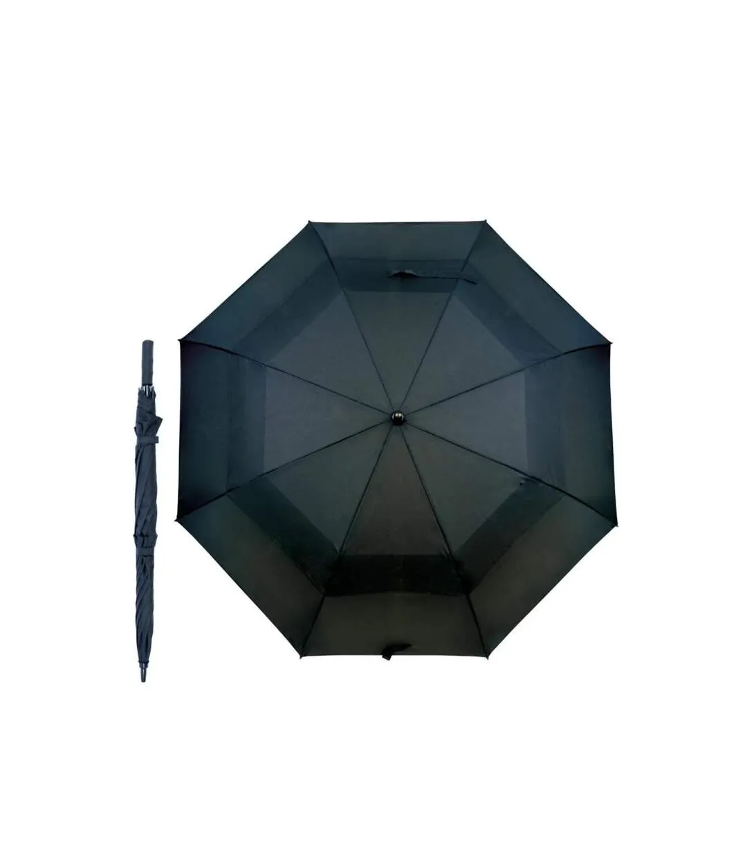 Folding umbrella one size black KS Brands