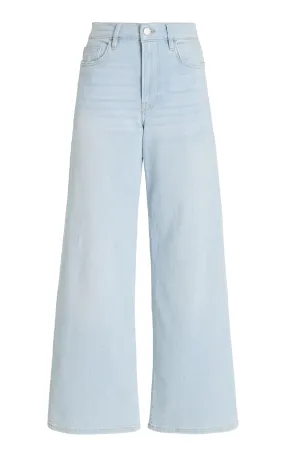 FRAME The Slim Palazzo Stretch High-Rise Wide-Leg Jeans