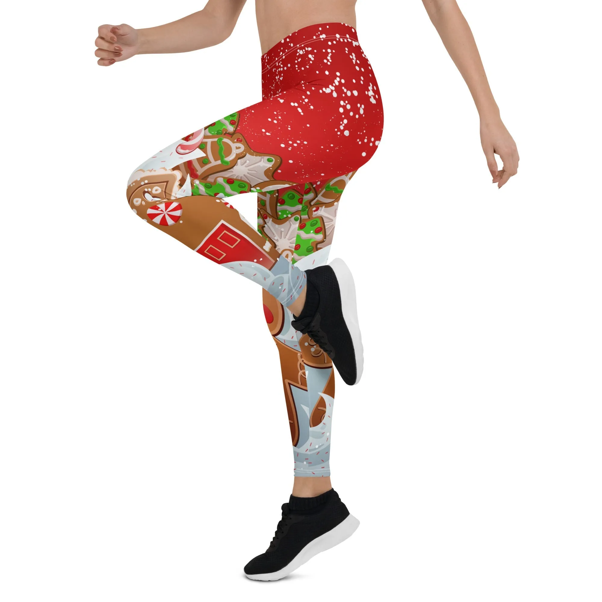 Gingerbread Man Leggings