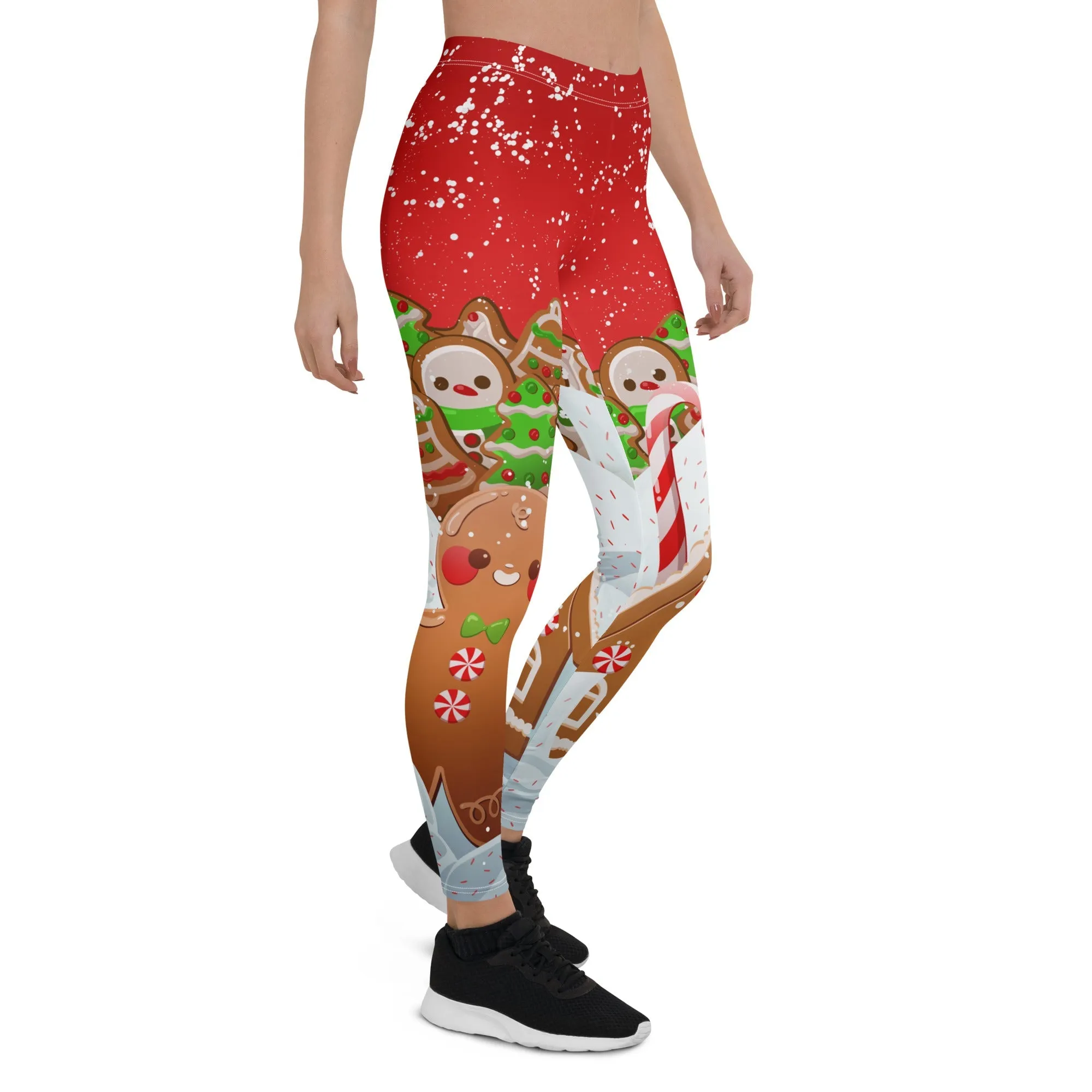 Gingerbread Man Leggings