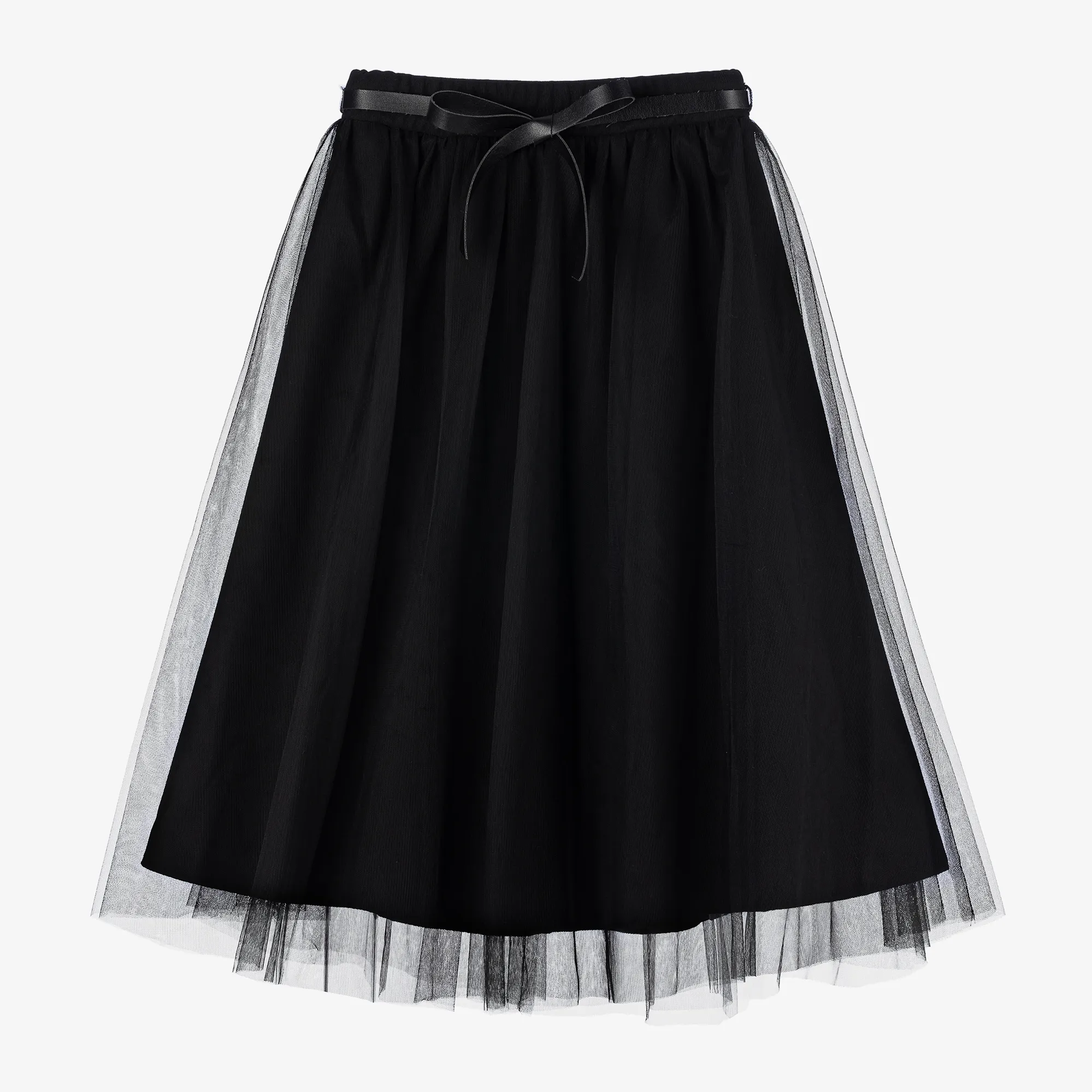 Girls Black Tulle Skirt