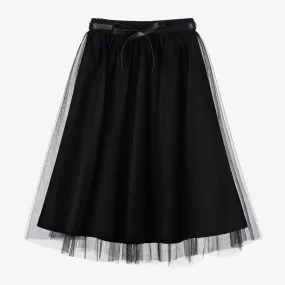 Girls Black Tulle Skirt