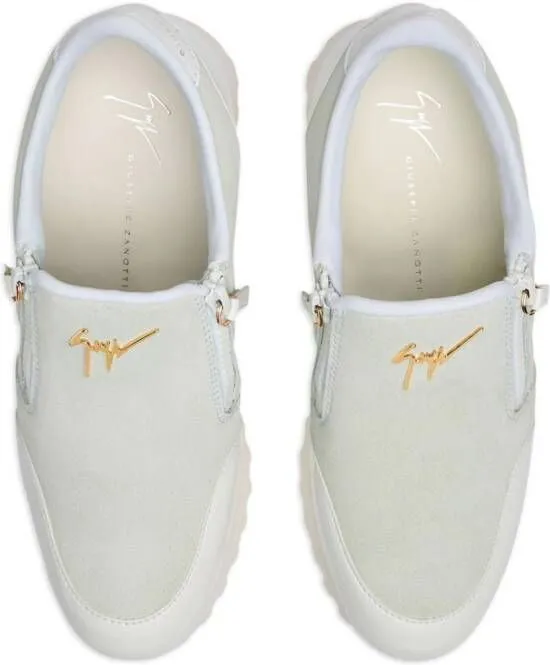 Giuseppe Zanotti Ilde Run suede sneakers White