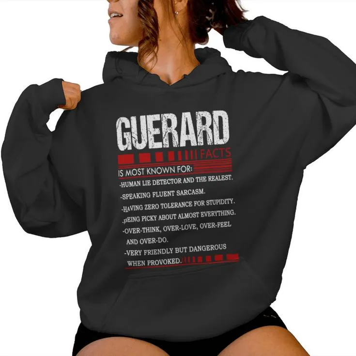 Guerard Name Facts Last Name Guerard Name Facts Family Name Women Hoodie