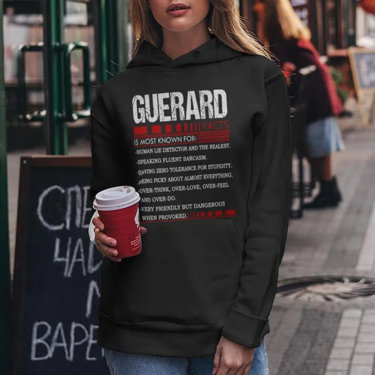 Guerard Name Facts Last Name Guerard Name Facts Family Name Women Hoodie