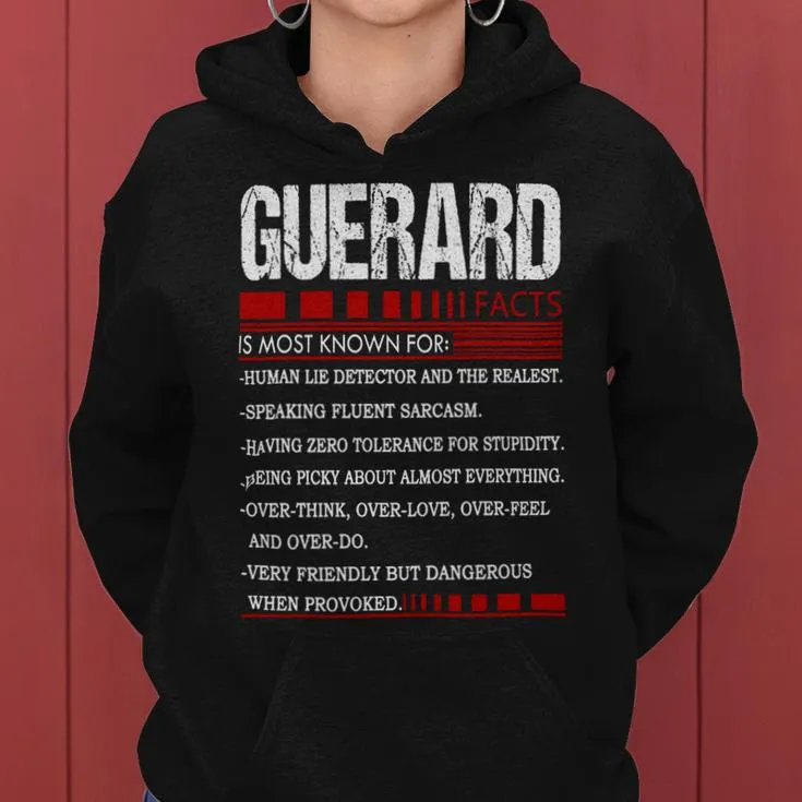 Guerard Name Facts Last Name Guerard Name Facts Family Name Women Hoodie