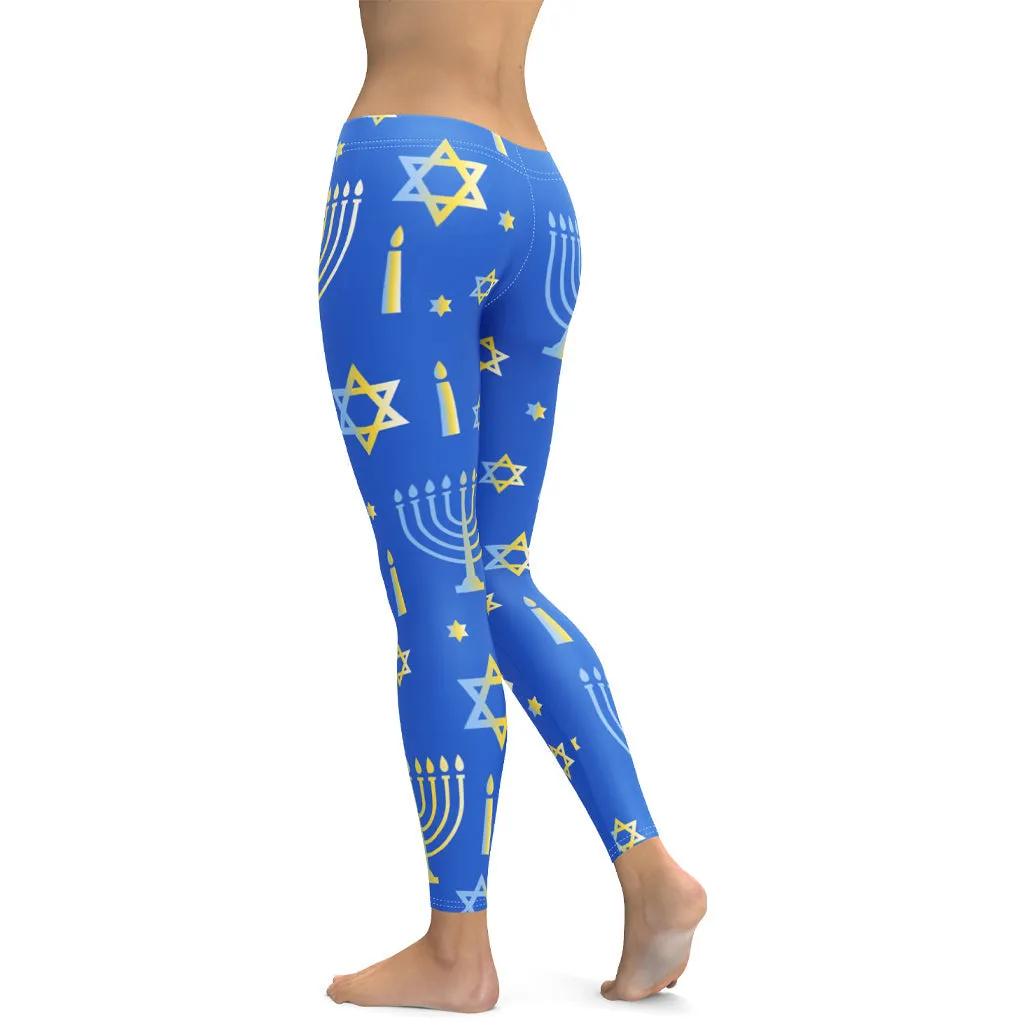 Hanukkah Leggings