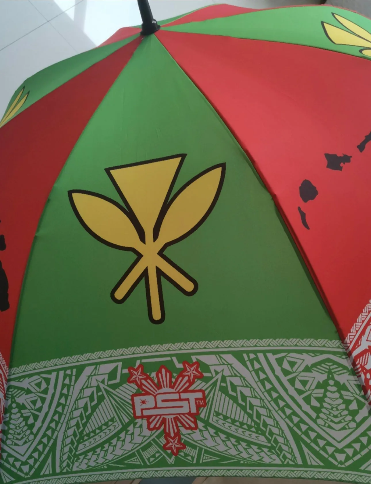 Hawaii Rasta Tribal Hawaiian Paddles Umbrella Limited EDITION