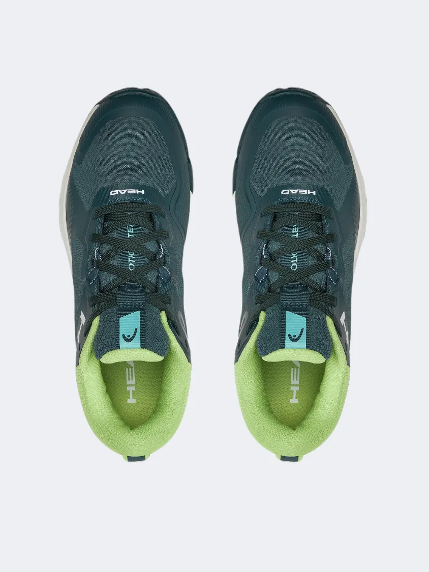 Head Motion Team Men Padel Shoes Forest Green/White