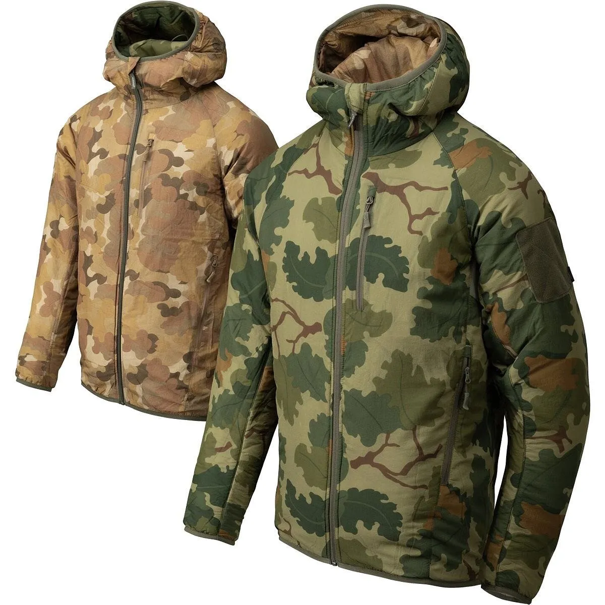 Helikon Reversible Wolfhound Hoodie Jacket Mitchell Camo Leaf/Mitchell Camo Clouds