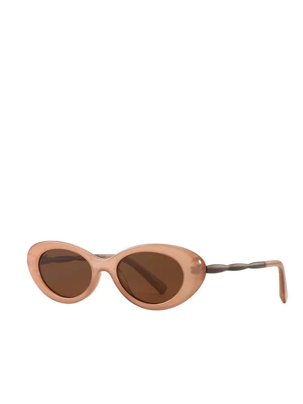 High Society Sunglasses - Nude