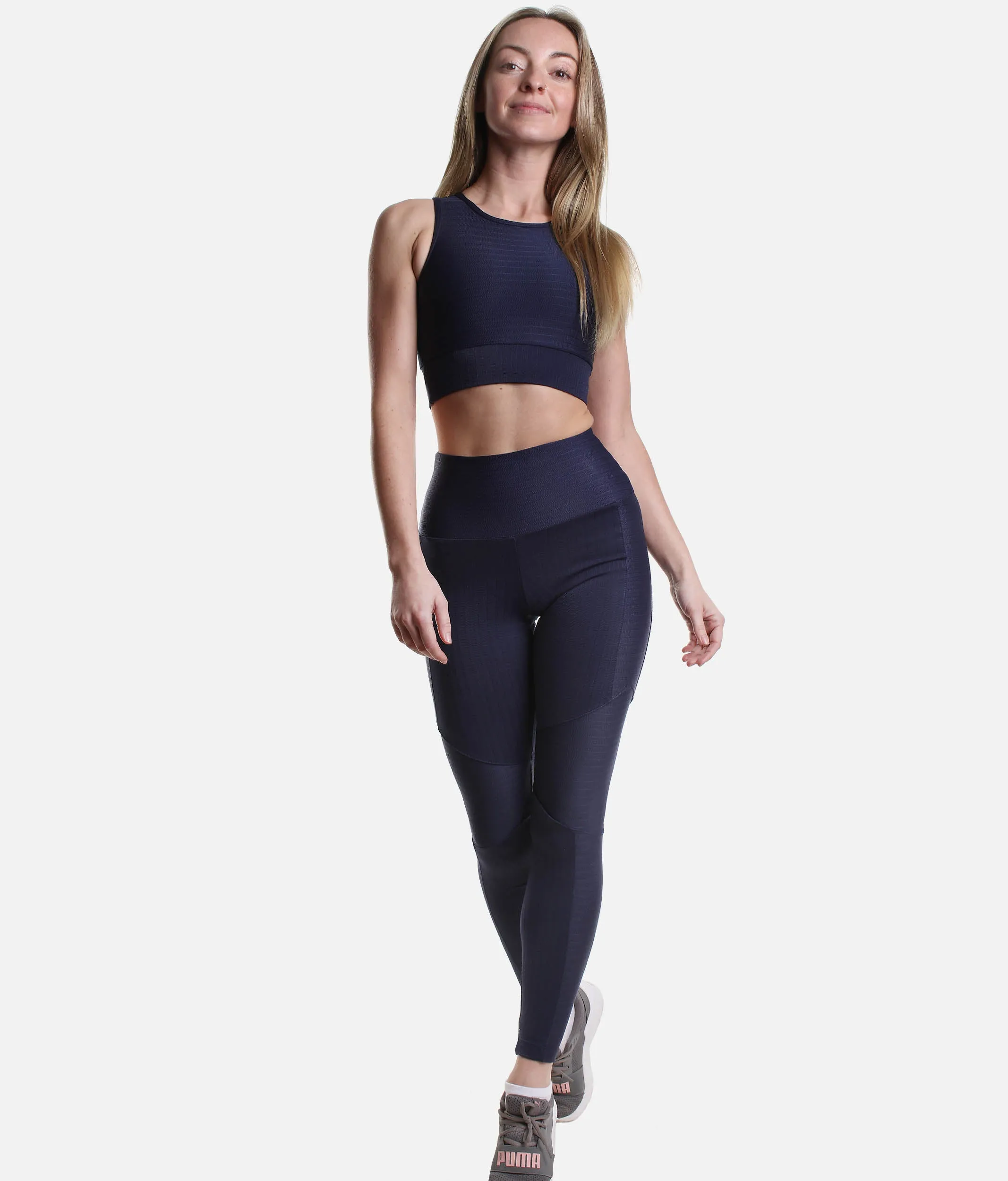 High Waisted Leggings - F 15117