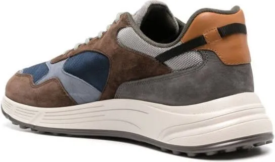 Hogan Hyperlight leather sneakers Brown