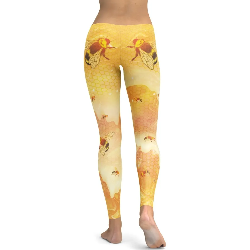 Honey Bee Leggings