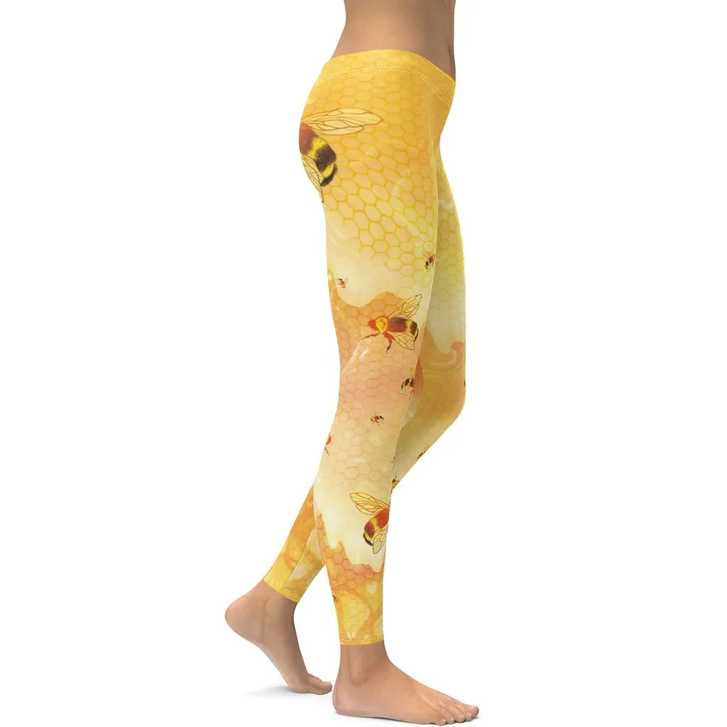 Honey Bee Leggings