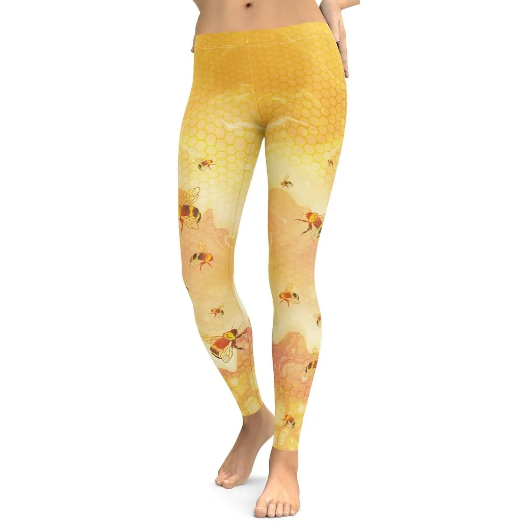 Honey Bee Leggings