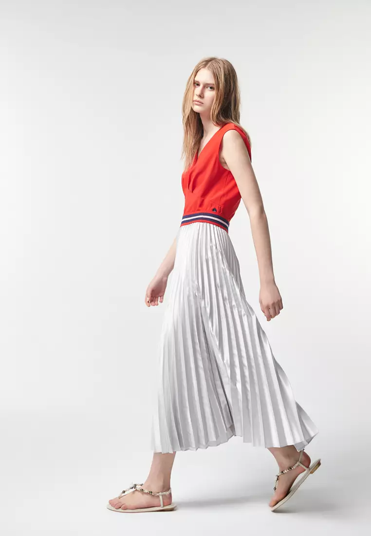 iROO Metallic Long Skirt