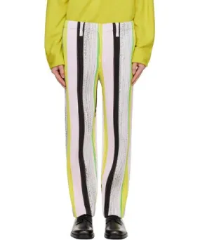 Issey Miyake Multicolor Ronan Bouroullec Edition RB_STRIPES 1 Trousers