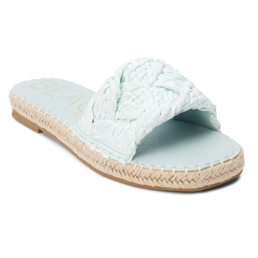 Ivy Espadrille Slide Sandals