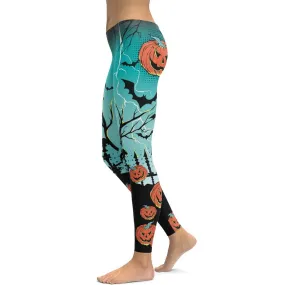 Jack O'Lantern Leggings