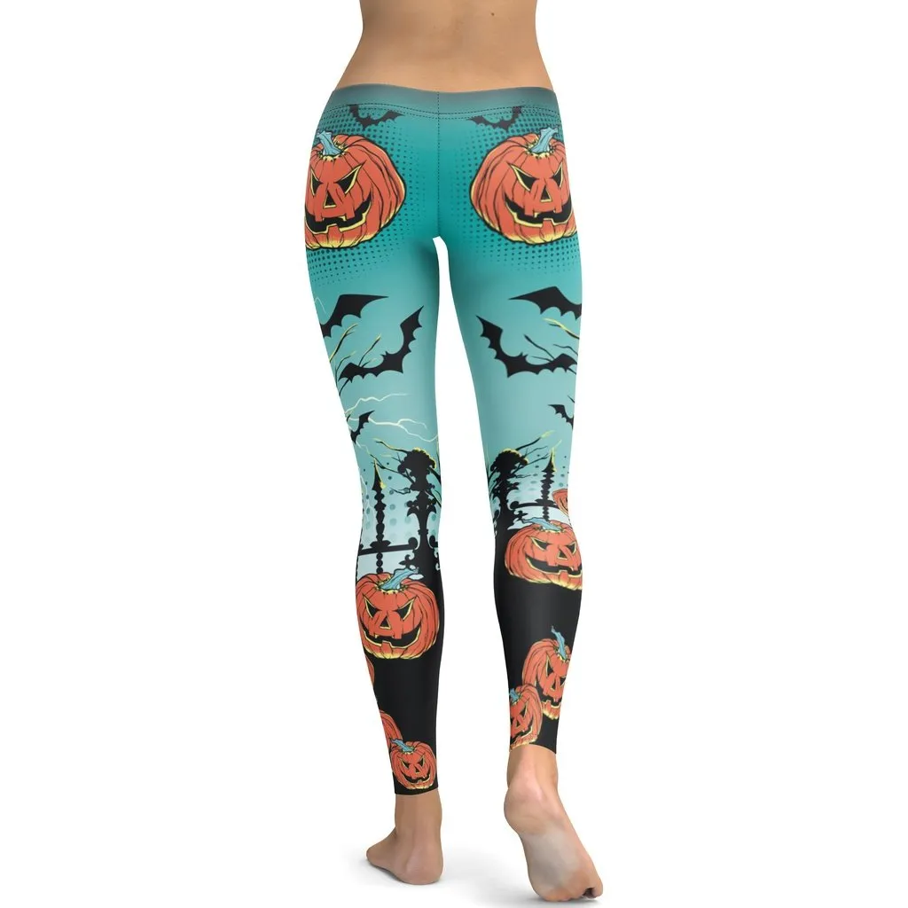 Jack O'Lantern Leggings