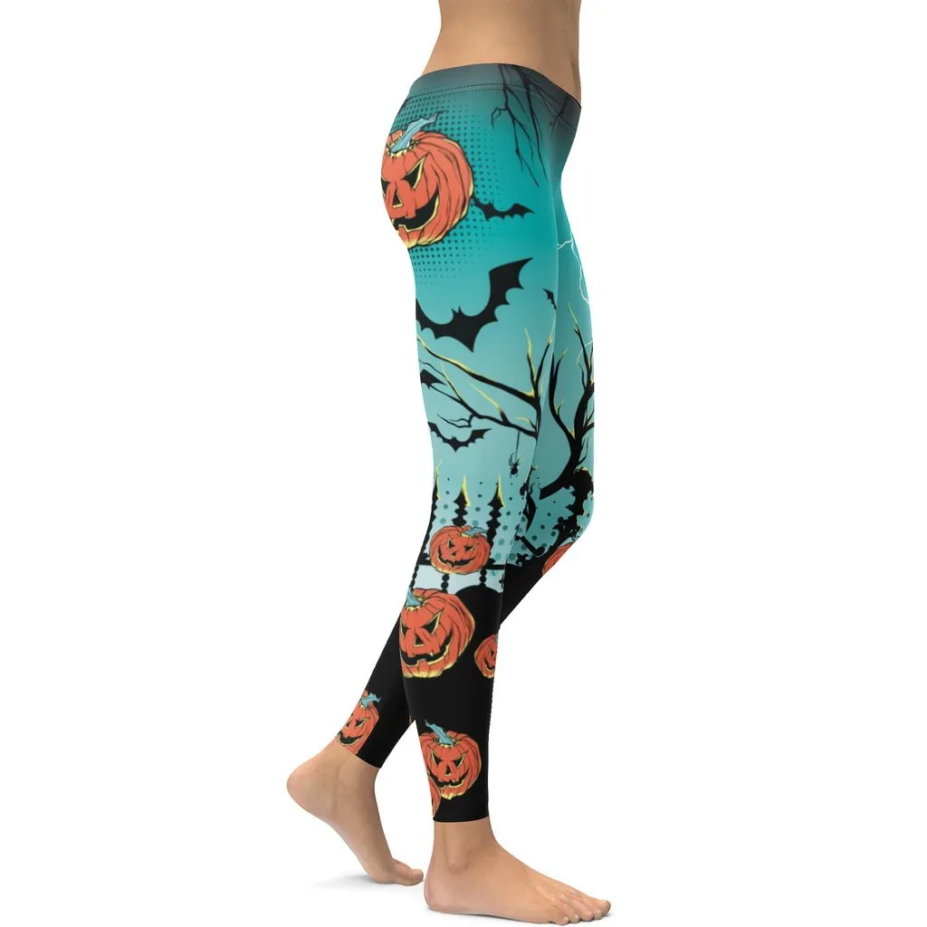 Jack O'Lantern Leggings